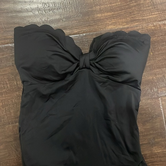 Kate spade black bathing one piece swimsuit sz M - Picture 2 of 5
